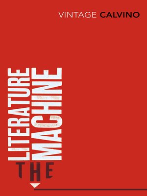 cover image of The Literature Machine